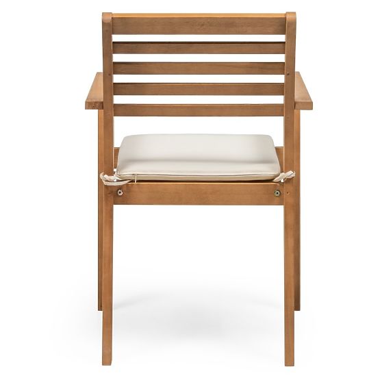 Vrtna stolica Familis ll eukaliptusovo drvo FSC, izgled tikovine, bež