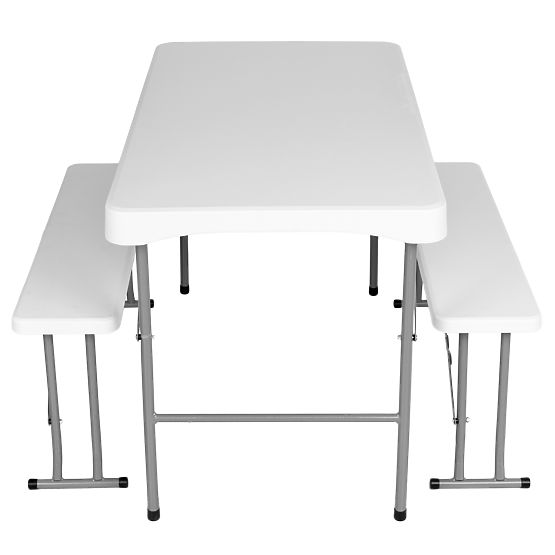 Vrtni catering set STANLEY stol + 2 klupe