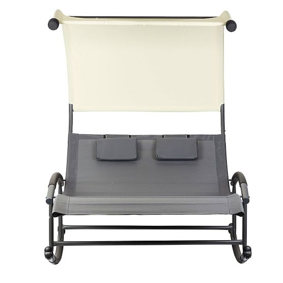 Vrtni ležaljka s baldahinom ljuljačka