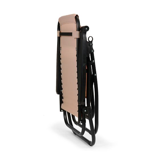 Vrtni ležaljka s podesivim naslonom ZERO GRAVITY ModernHome - bež