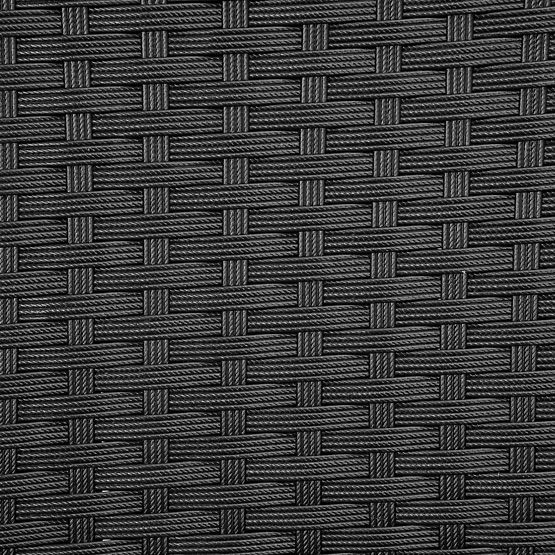 Vrtni namještaj od tehnoratana set 4u1 MAGNOLIA crna bež jastuci