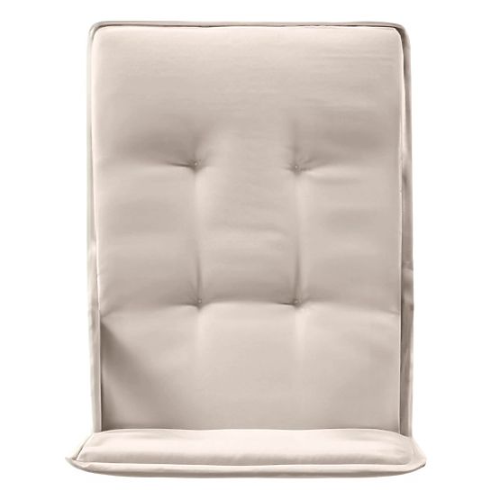 Vrtni set Familis stol 160 cm + 4 stolice s podesivim naslonima i svijetlosivim jastucima