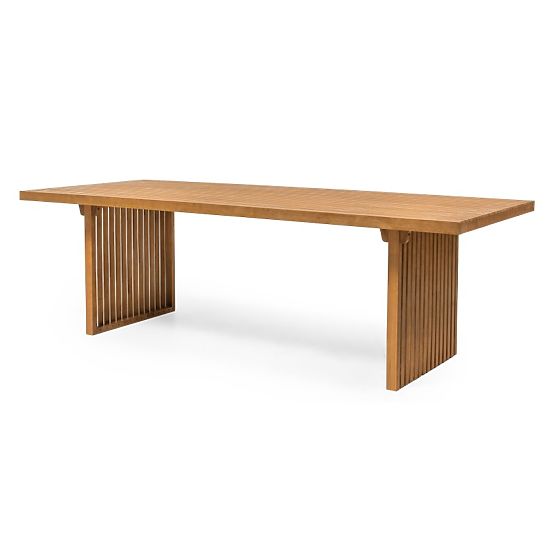 Vrtni stol Familis ll 240 cm, eukaliptovo drvo FSC, izgled tikovine