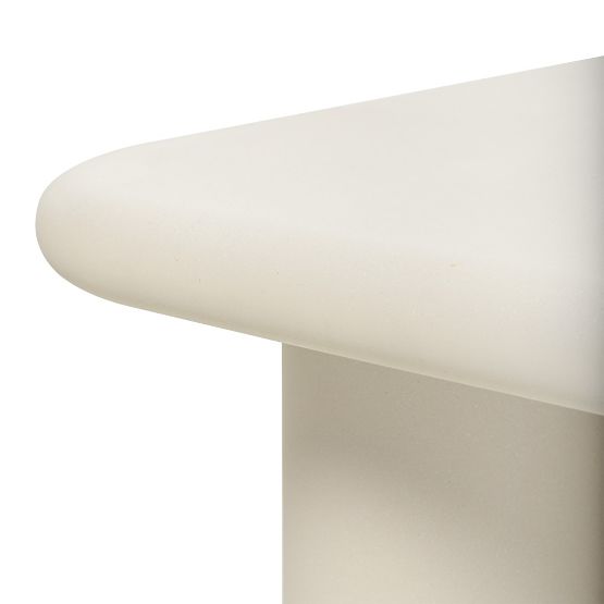 Vrtni stol Vibonis 70 cm, kvadratni, cementni, svijetlo bež