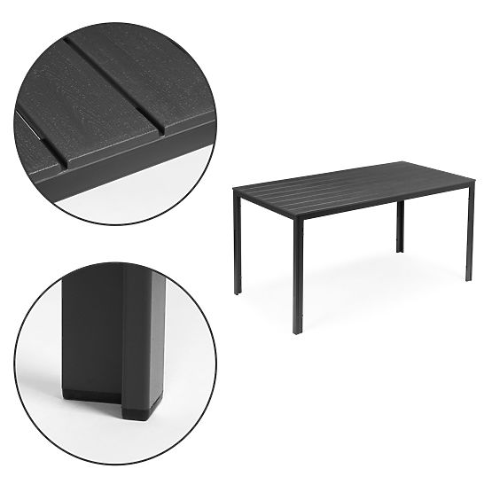 Vrtni stol za 6 osoba Polywood namještaj za terasu