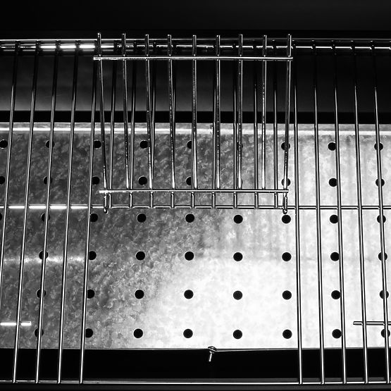 Vrtni ugljeni roštilj 2 rešetke pepeljara BAREL