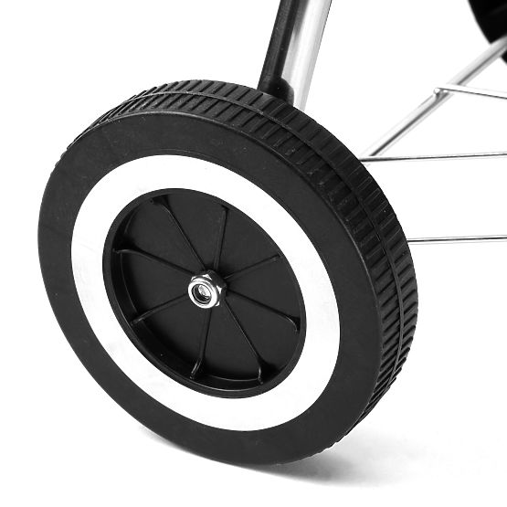 Vrtni ugljeni roštilj RUND crni