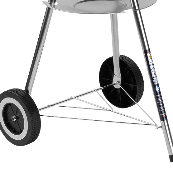 Vrtni ugljeni roštilj RUND crni