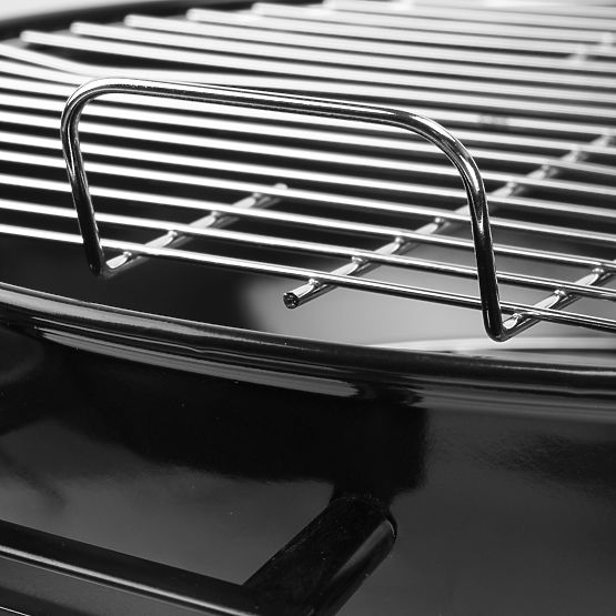 Vrtni ugljeni roštilj RUND crni