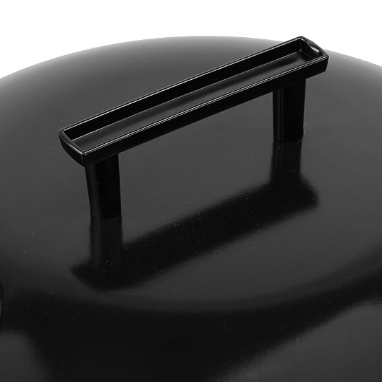 Vrtni ugljeni roštilj RUND crni