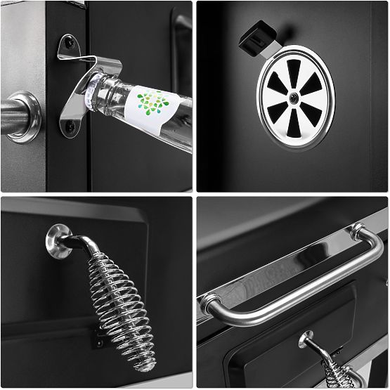 Vrtni ugljeni roštilj s poklopcem MEJOR