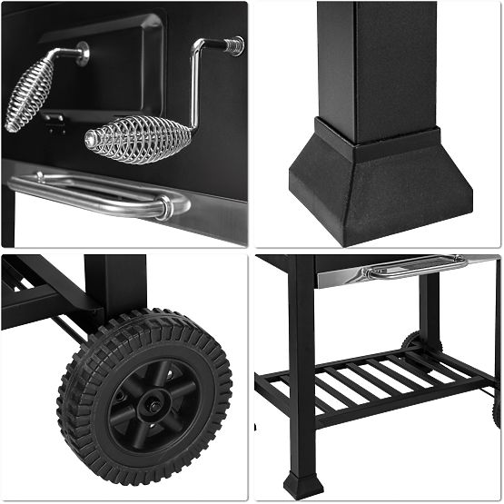 Vrtni ugljeni roštilj s poklopcem MEJOR