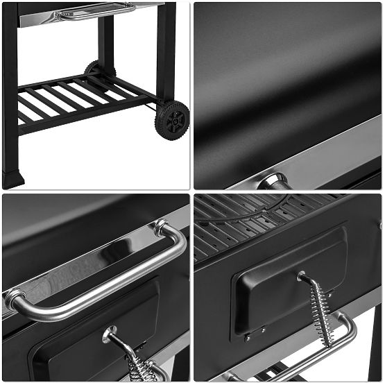 Vrtni ugljeni roštilj VULCAN s lijevanim rešetkom