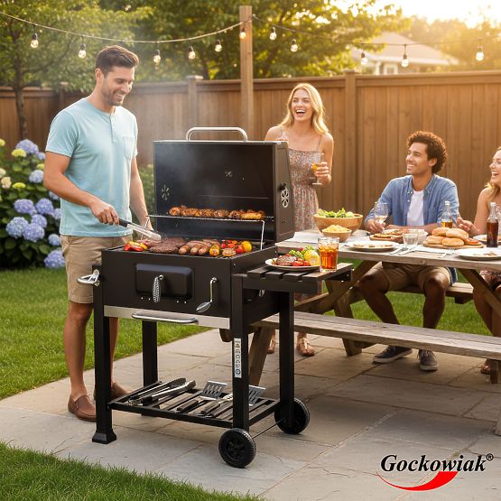 Vrtni ugljeni roštilj VULCAN s lijevanim rešetkom