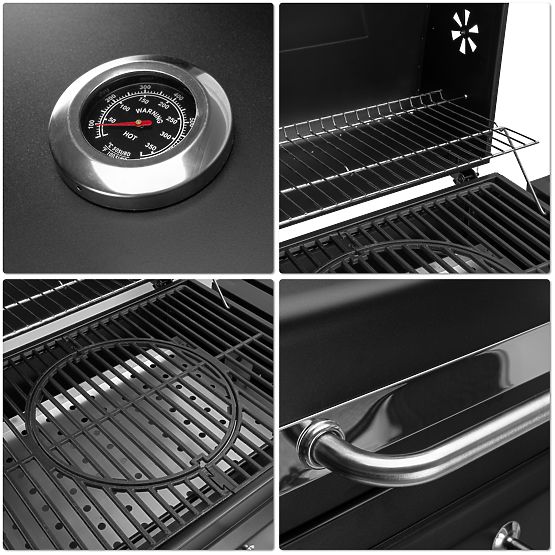 Vrtni ugljeni roštilj VULCAN s lijevanim rešetkom