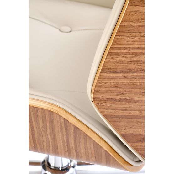 WEBSTER uredska stolica orah/bež