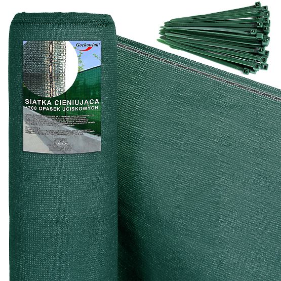 Zasjenjujuća maskirna mreža 135g 1,5X50 m zelena