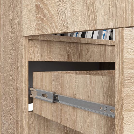 ZATVORENA POLICA R60 2D 1SZ CLP PK HRAST SONOMA