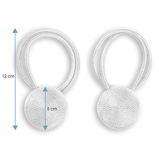 Zavjese - dodaci CALGARY svijetloplava ameliahome