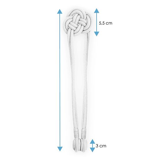 Zavjese - dodaci EDMONTON boja bijela ameliahome