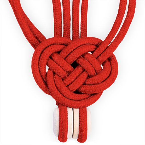 Zavjese - dodaci EDMONTON boja crvena ameliahome