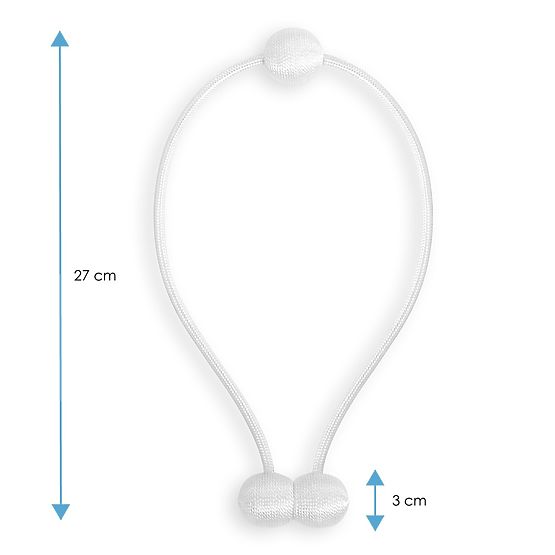 Zavjese - dodaci MONTREAL boja svijetloplava ameliahome