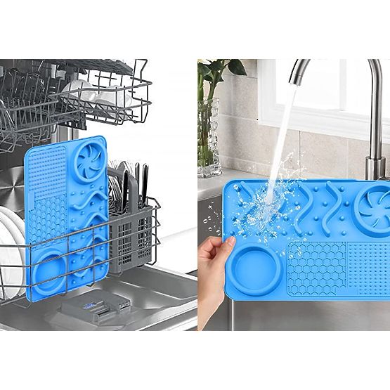 ZELENA PODLOGA ZA LIZANJE KOJA USPORAVA HRANJENJE