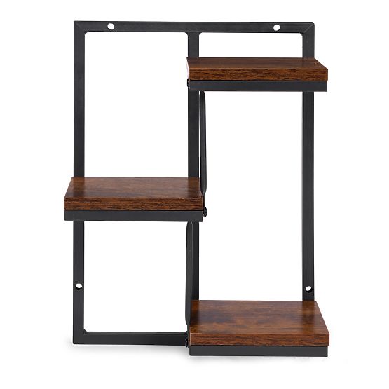 Zidni stalak za cvijeće viseća polica za cvijeće dekoracija 3 razine loft ModernHome