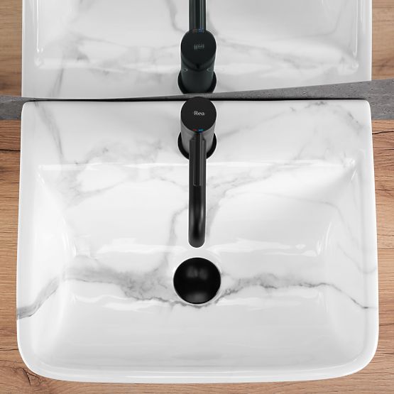 Zidni umivaonik za ploču Rea Altea Cloudy