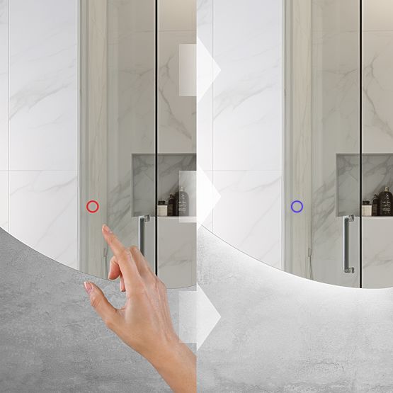 ZIDNO LED OGLEDALO 120x55cm YH-3359