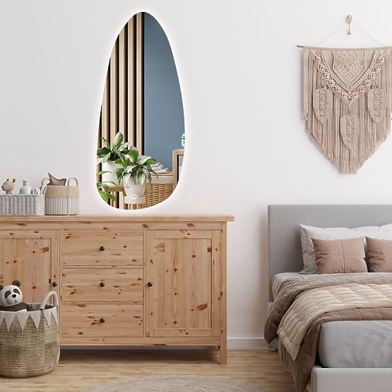 ZIDNO LED OGLEDALO 120x55cm YH-3359