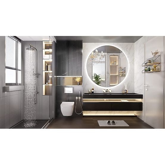 ZIDNO LED OGLEDALO 50cm HZJ050