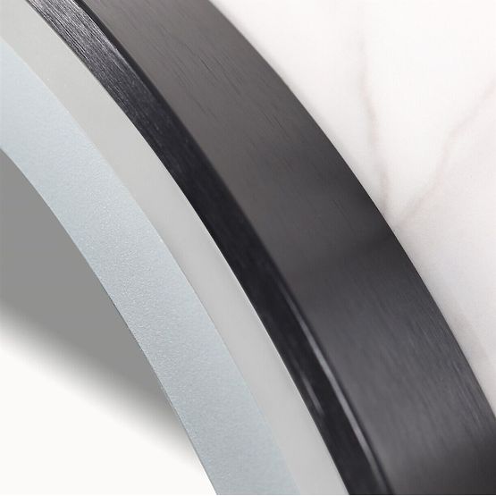 ZIDNO LED OGLEDALO 50cm MMJ Crno