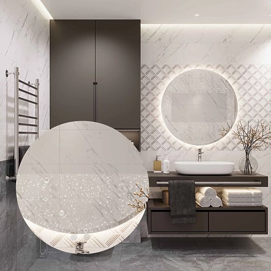 ZIDNO LED OGLEDALO 60cm HZJ060