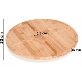 Bambusova ploča za posluživanje i sireve Gracja