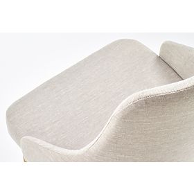 Blagovaonska stolica TOLEDO - med hrast/krem, Halmar