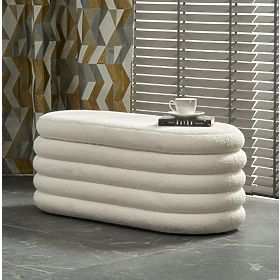 BLISS klupa s prostorom za pohranu, krem (1p=1ks), Halmar