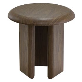 Bočni stolić Keo 50 cm, tamni orah