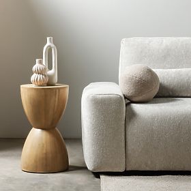 Bočni stolić Lavia 35 cm, drvo manga, lectus