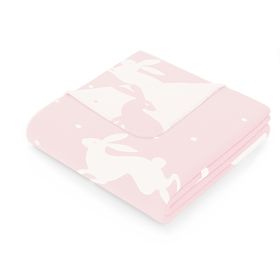 Deka ZARIA boja puder ružičasta tiskana 150x200