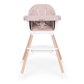 Dječja hranilica 2u1 bež ECOTOYS