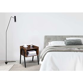 Industrijski loft ormarić Skive Rustic antikni hrast