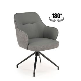 Stolica K527 pepeljasta / svijetlo pepeljasta, Halmar