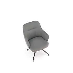 Stolica K527 pepeljasta / svijetlo pepeljasta, Halmar