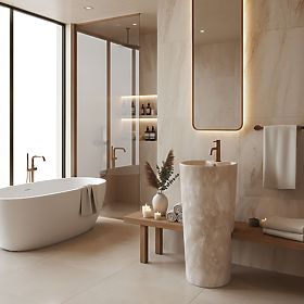 Keramički Samostojeći Umivaonik Blanka Savana Matt, Rea