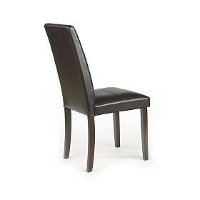 KERRY BIS stolica wenge/tamno smeđa (1p=2 kom)