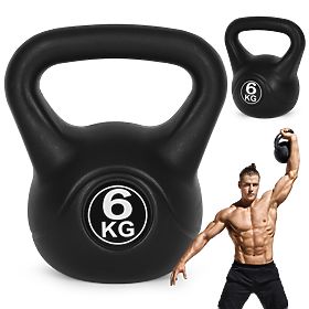 Kettlebell uteg 6 kg za vježbanje kugla utezi fitness ModernHome