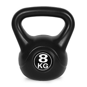 Kettlebell uteg 8 kg za vježbanje kugla opterećenje fitness ModernHome