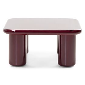 Klub stolić Cherry 70 cm, burgund/višnja, sjajni