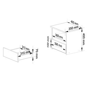 KOMODA CL1 PK BIJELA